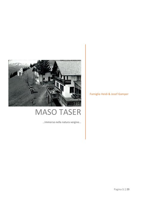 Maso Taser mappa